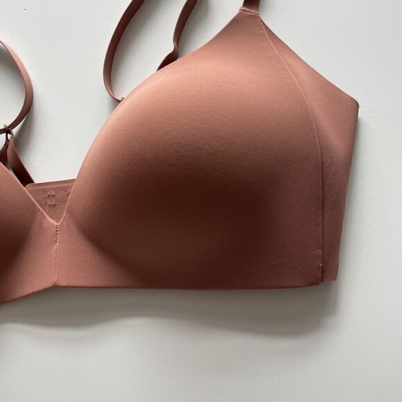 Lululemon Take Shape Bra Wireless Lightweight Dusty Bronze 34C - Picture 5 of 6